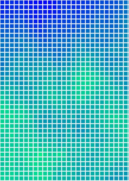 Abstract Color Geometric Cubes Pattern Generative Computational Art Illustration Digital — Vetor de Stock