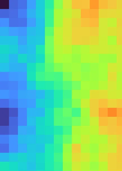 Arrière Plan Abstrait Coloré Art Informatique Avec Pixels — Image vectorielle