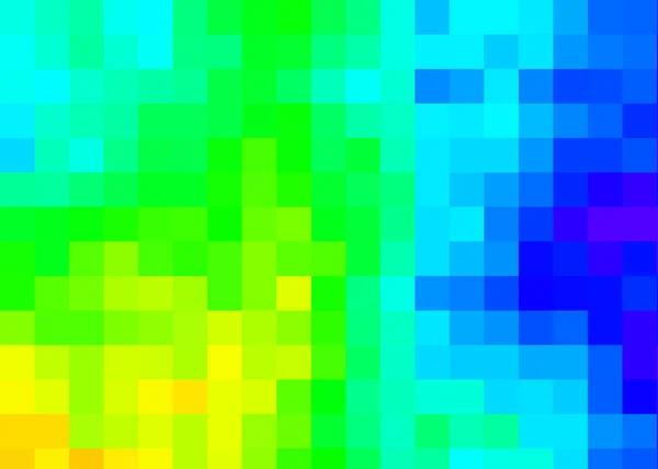 Arrière Plan Abstrait Coloré Art Informatique Avec Pixels — Image vectorielle