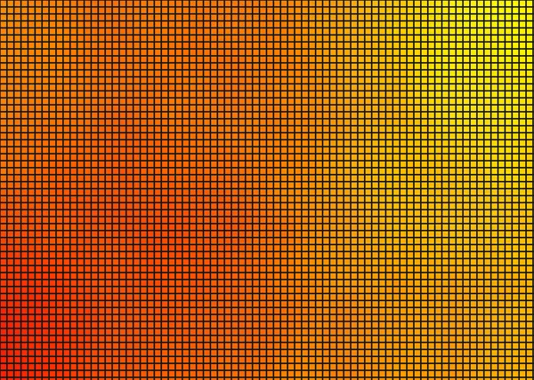 Fundo Arte Computacional Abstrata Colorido Com Pixels — Vetor de Stock