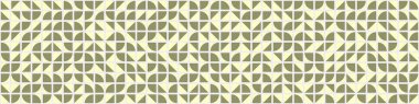 Geometrik şekilli kusursuz desen vektör çizimi