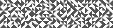 Üçgenli soyut geometrik desen. vektör illüstrasyonu.