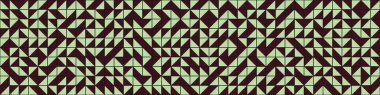 Geometrik şekilli kusursuz desen, vektör illüstrasyonu