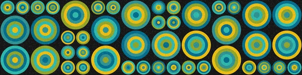 Абстрактные Цветовые Геометрические Фигуры Шаблон Генеративного Вычислительного Искусства Иллюстрации Имитация — стоковый вектор