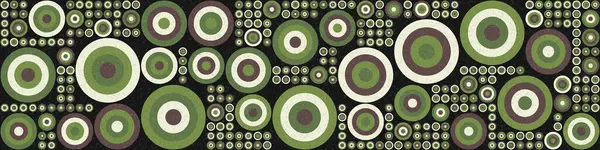 Abstract Color Geometric Shapes Pattern Generative Computational Art Illustration Imitation — Stock Vector