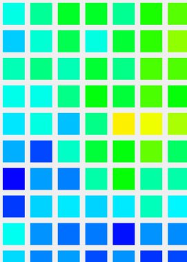 renkli pikseller soyut hesaplamalı üretken sanat arkaplanı illüstrasyonunu bulutlandırır 