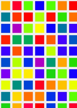 renkli pikseller soyut hesaplamalı üretken sanat arkaplanı illüstrasyonunu bulutlandırır 