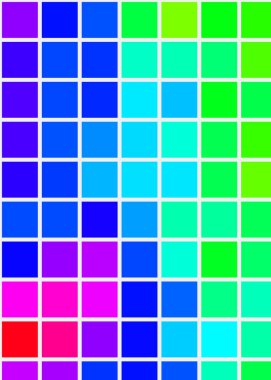 renkli pikseller soyut hesaplamalı üretken sanat arkaplanı illüstrasyonunu bulutlandırır 