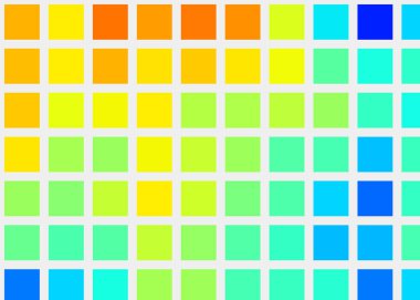 renkli pikseller soyut hesaplamalı üretken sanat arkaplanı illüstrasyonunu bulutlandırır 