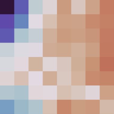 renkli pikseller soyut hesaplamalı üretken sanat arkaplanı illüstrasyonunu bulutlandırır 