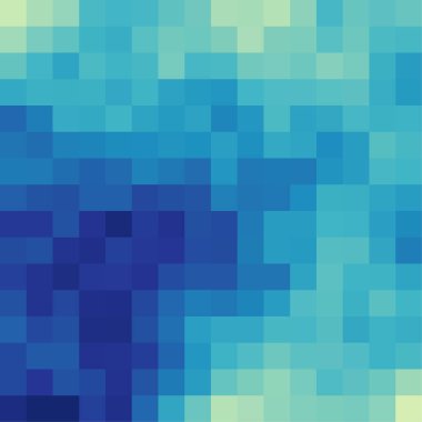 renkli pikseller soyut hesaplamalı üretken sanat arkaplanı illüstrasyonunu bulutlandırır 