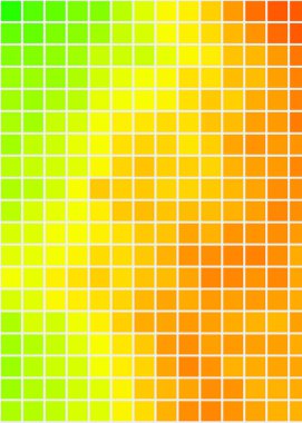 renkli pikseller soyut hesaplamalı üretken sanat arkaplanı illüstrasyonunu bulutlandırır 