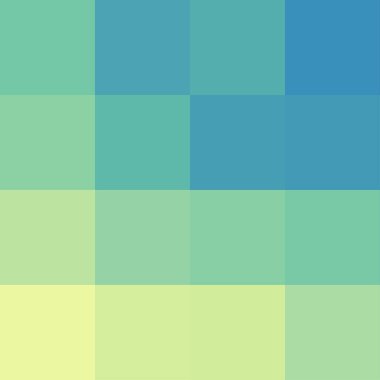 renkli pikseller soyut hesaplamalı üretken sanat arkaplanı illüstrasyonunu bulutlandırır 