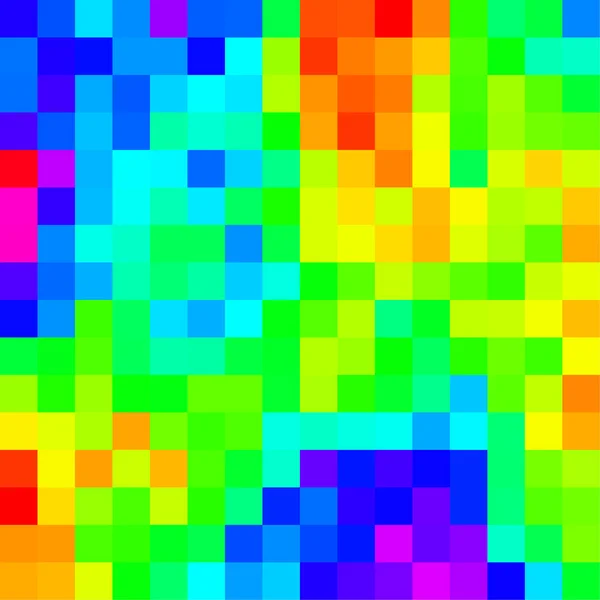 Farbpixelwolke Abstrakte Hintergrundillustration — Stockvektor
