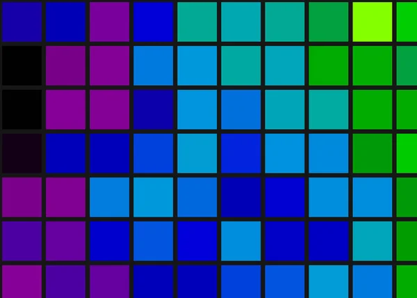 Färgglada Pixlar Moln Abstrakt Beräknande Generativ Konst Bakgrund Illustration — Stock vektor