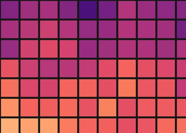 Pixel Colorati Nube Astratto Computazionale Arte Generativa Sfondo Illustrazione — Vettoriale Stock