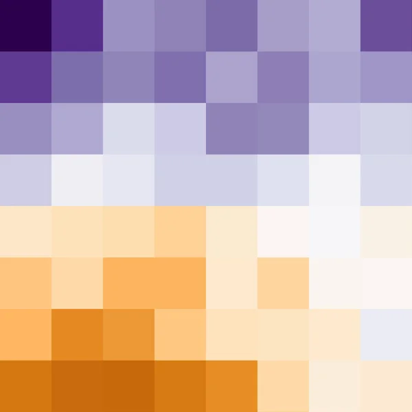 Kleurrijke Pixels Cloud Abstracte Computationele Generatieve Kunst Achtergrond Illustratie — Stockvector