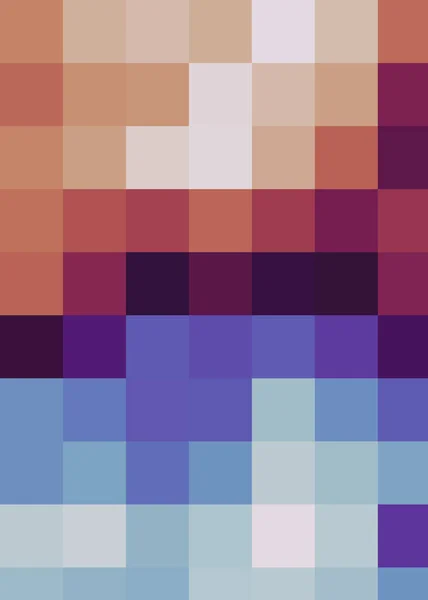 Pixels Colorés Nuage Abstrait Computationnel Art Génératif Fond Illustration — Image vectorielle