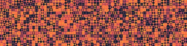 Abstract Geometrisch Patroon Generatieve Computationele Kunst — Stockvector