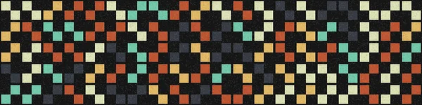 Abstract Color Geometric Shapes Pattern Generative Computational Art Illustration Imitation — 스톡 벡터