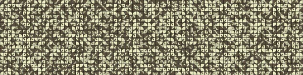 Abstrakte Geometrische Muster Generative Computergestützte Kunstillustration — Stockvektor