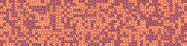 Absztrakt Szín Geometrikus Mozaik Minta Generatív Számítógépes Művészet Illusztráció Utánzása — Stock Vector