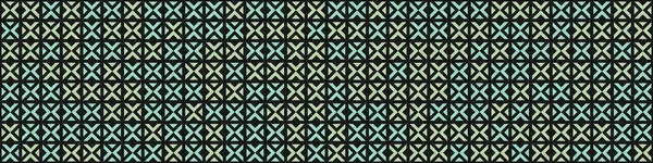 Abstrakt Färg Geometriska Mosaik Mönster Generativ Beräknande Konst Illustration Imitation — Stock vektor