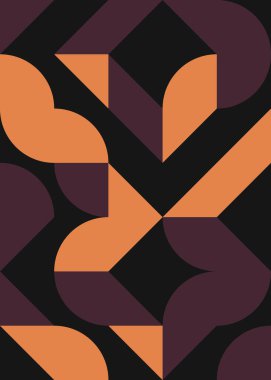 soyut geometrik desen, vektör illüstrasyonu 