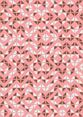 Soyut Geometrik Desen, Dijital Duvar Kağıdı