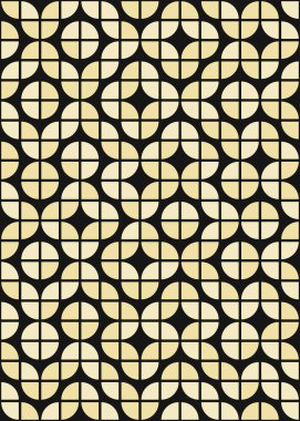 soyut geometrik desen, vektör illüstrasyonu