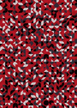 Soyut Geometrik Desen, Dijital Duvar Kağıdı