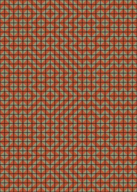 soyut geometrik desen, hesaplama sanatı illüstrasyonu
