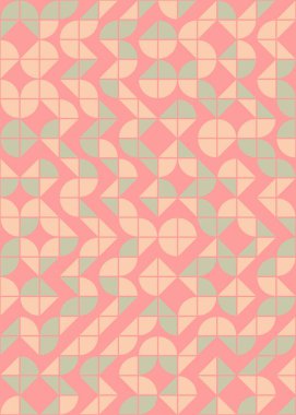 soyut geometrik desen, vektör illüstrasyonu 