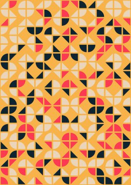 soyut geometrik desen, vektör illüstrasyonu