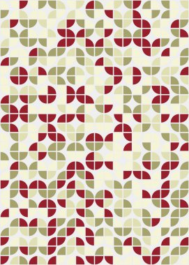 soyut geometrik desen, vektör illüstrasyonu 