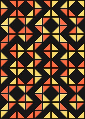 soyut geometrik desen, vektör illüstrasyonu