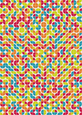 soyut geometrik desen, vektör illüstrasyonu