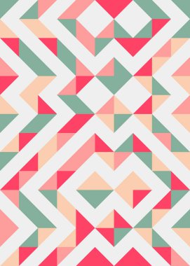 soyut geometrik desen, vektör illüstrasyonu 