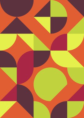 soyut geometrik desen, vektör illüstrasyonu 