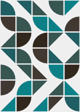 Soyut Geometrik Desen, Dijital Duvar Kağıdı
