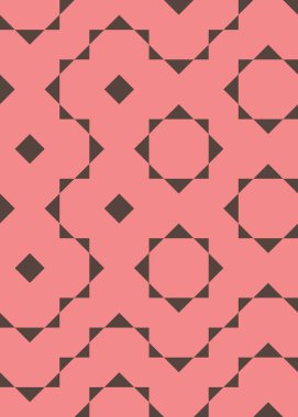 soyut geometrik desen, hesaplama sanatı illüstrasyonu