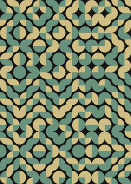 soyut geometrik desen, vektör illüstrasyonu 