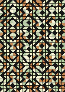 Soyut Geometrik Desen, Dijital Duvar Kağıdı