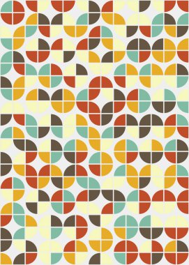 Soyut Geometrik Desen, Dijital Duvar Kağıdı