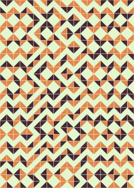 soyut geometrik desen, hesaplama sanatı illüstrasyonu