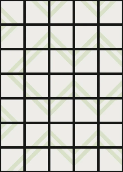 Abstract Geometrisch Patroon Illustratie Van Computationele Kunst — Stockvector