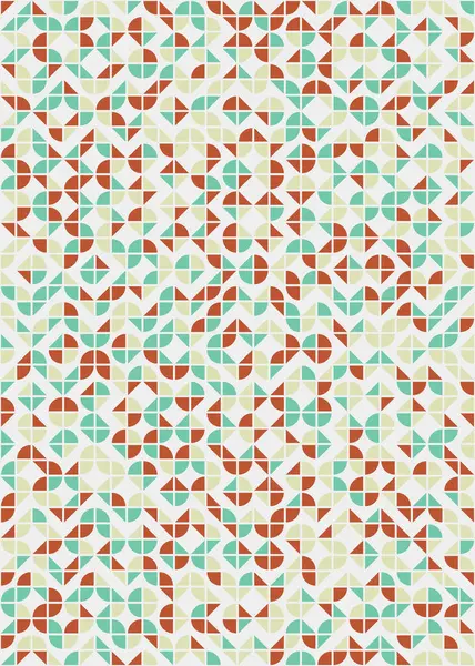 Abstract Geometric Pattern Digital Wallpaper — Stock Vector