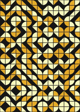 soyut geometrik desen, vektör illüstrasyonu