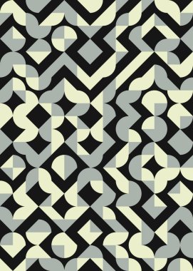soyut geometrik desen, vektör illüstrasyonu