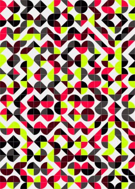 soyut geometrik desen, vektör illüstrasyonu 